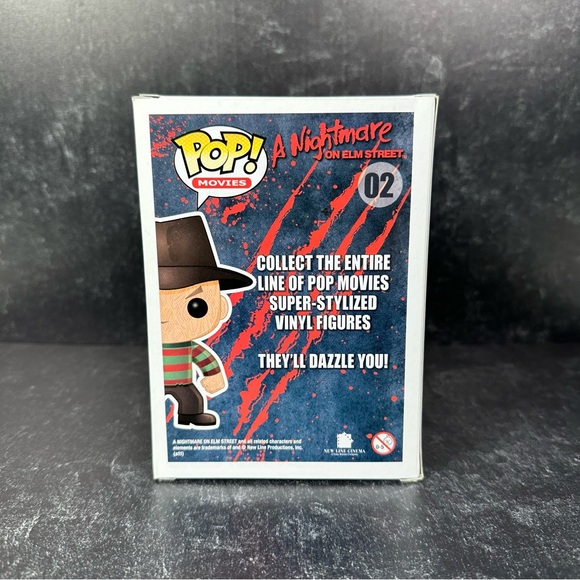 FUNKO POP MOVIES A NIGHTMARE ON ELM STREET 02 FREDDY KRUEGER VINYL FIGURE NEW - Picture 2 of 6